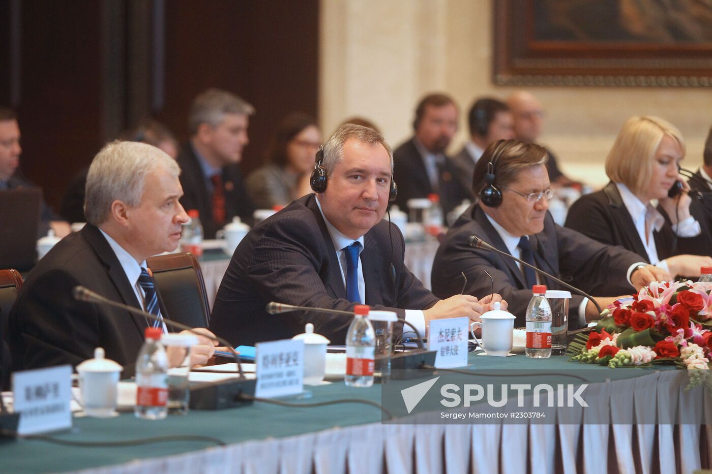 Russian Deputy Prime Minister Dmitry Rogozin visits China