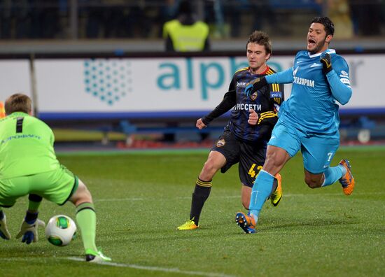 Football. Russian Premiere League. Zenit vs. CSKA