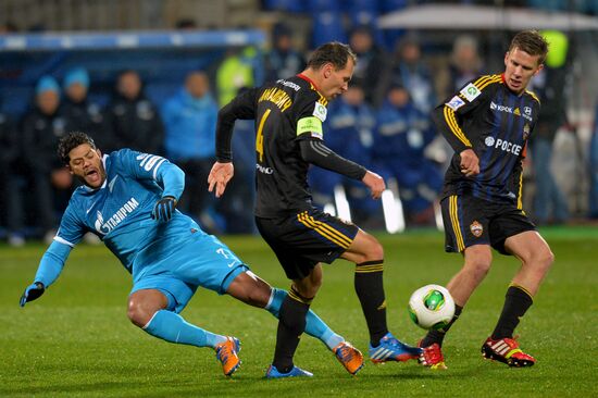 Football. Russian Premiere League. Zenit vs. CSKA