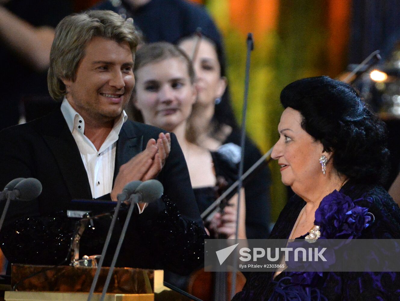 Anniversary concert of opera star Montserrat Caballe