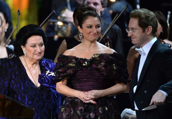 Anniversary concert of opera star Montserrat Caballe