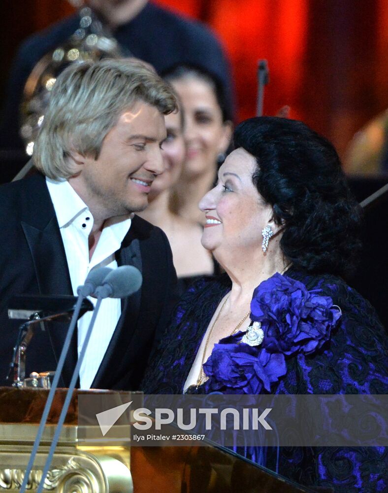 Anniversary concert of opera star Montserrat Caballe
