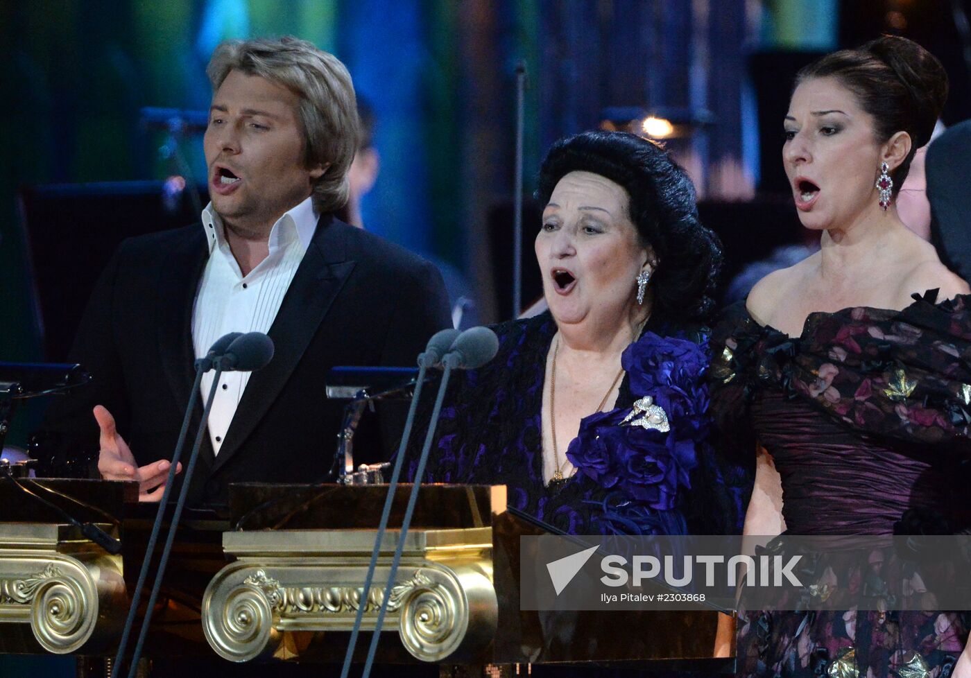 Anniversary concert of opera star Montserrat Caballe