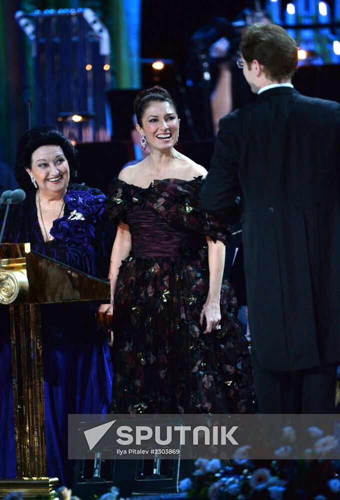 Anniversary concert of opera star Montserrat Caballe