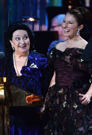 Anniversary concert of opera star Montserrat Caballe