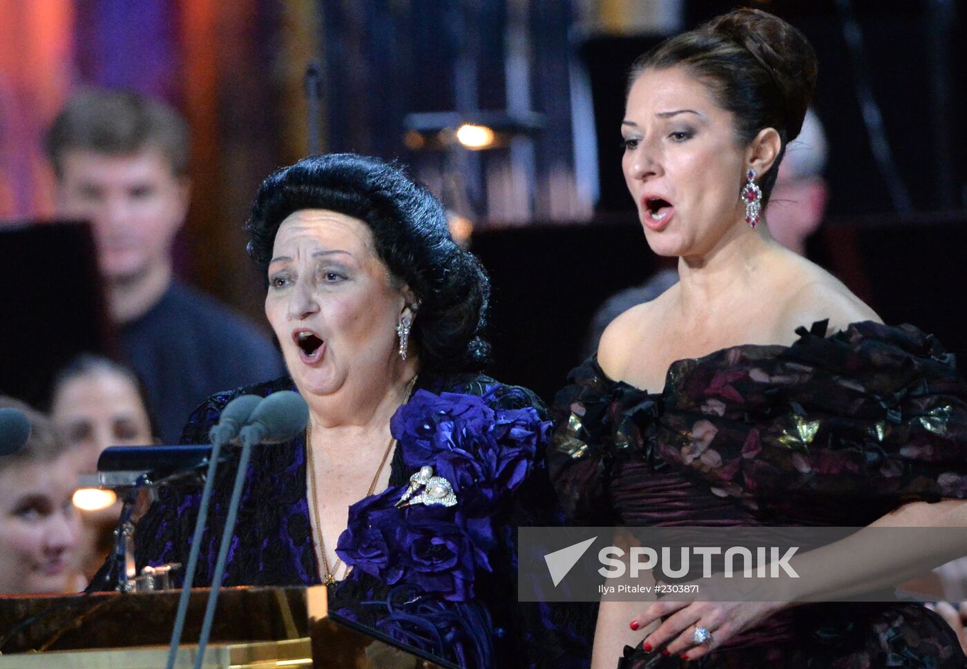 Anniversary concert of opera star Montserrat Caballe