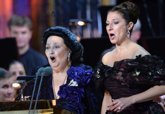 Anniversary concert of opera star Montserrat Caballe