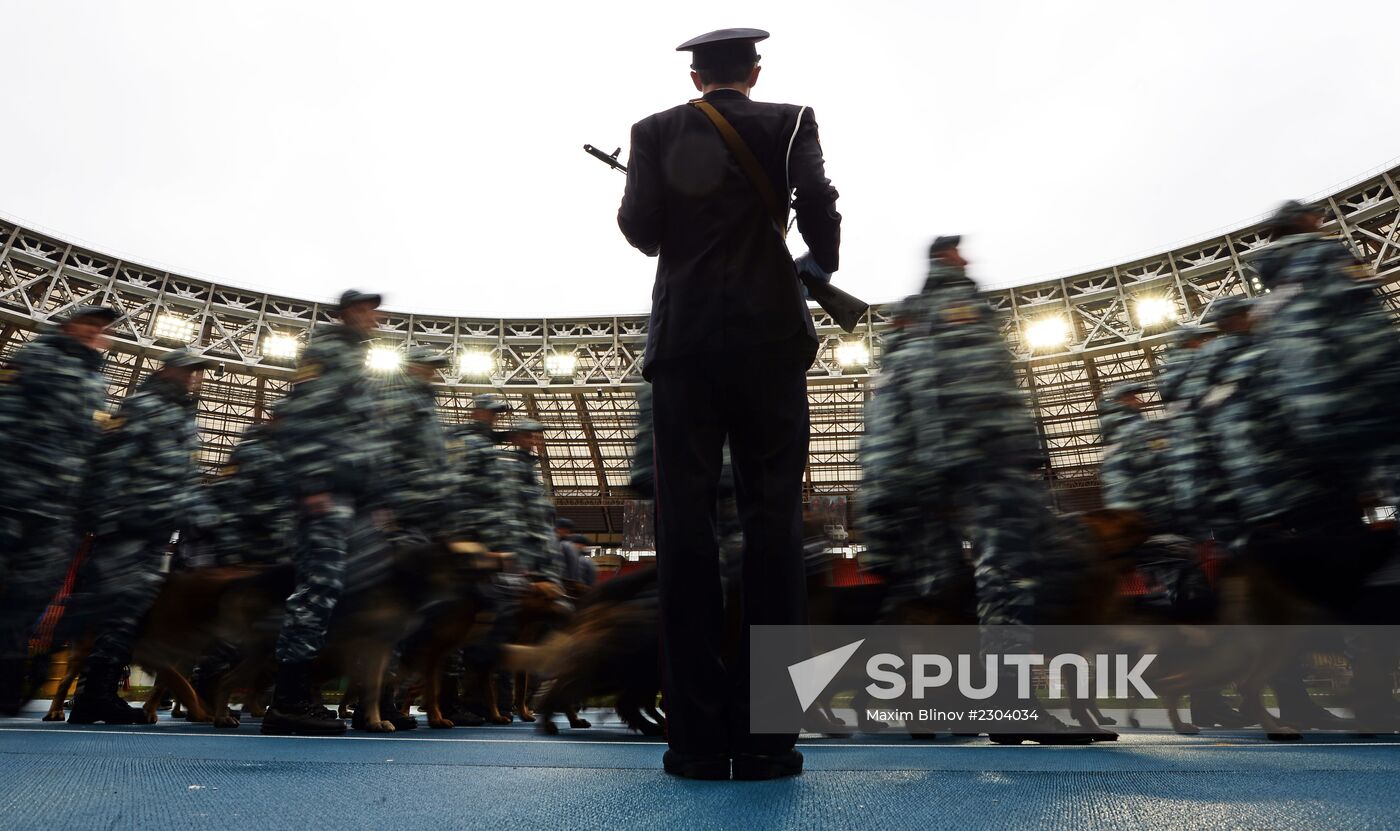 Moscow Police holds sports festival