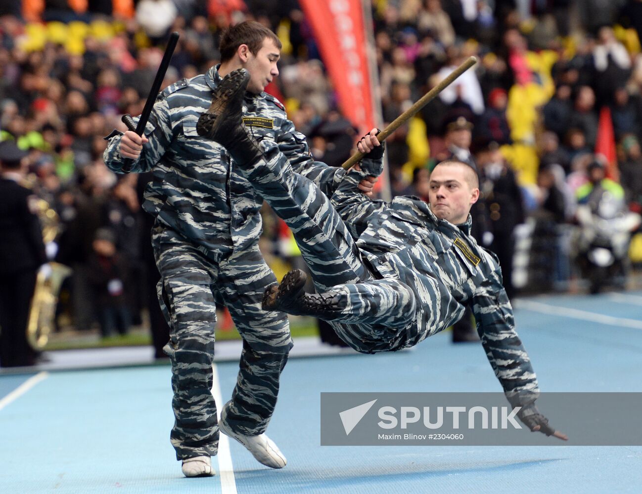 Moscow Police holds sports festival