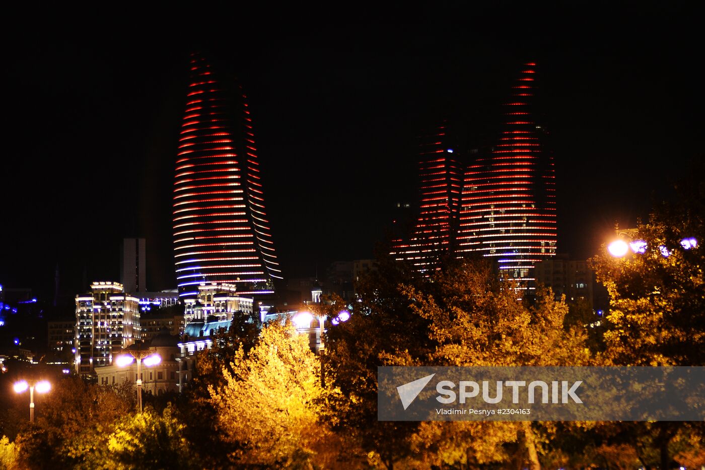 World cities. Baku