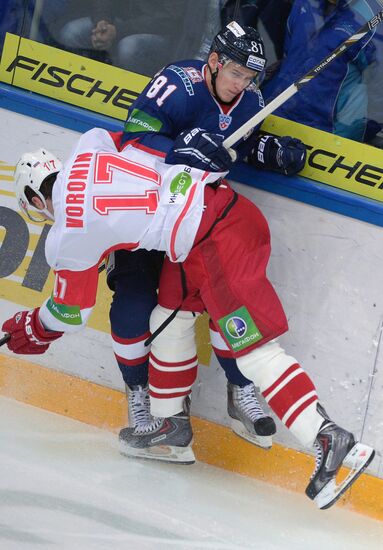 Ice Hockey. KHL. Torpedo vs. Spartak