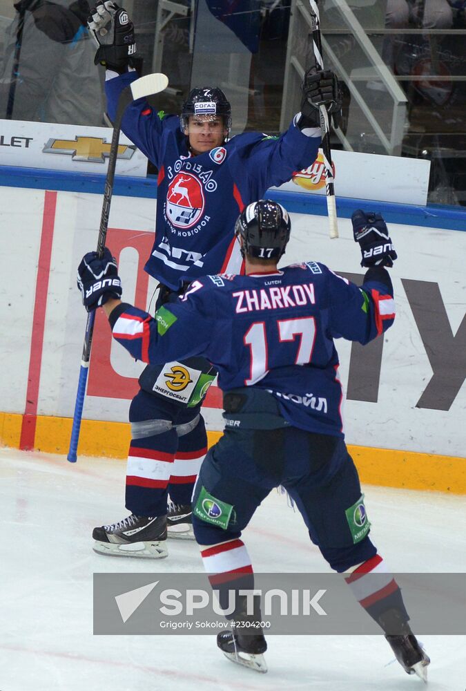 Ice Hockey. KHL. Torpedo vs. Spartak