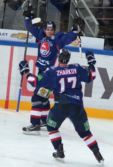 Ice Hockey. KHL. Torpedo vs. Spartak