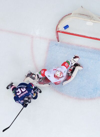 Ice Hockey. KHL. Torpedo vs. Spartak