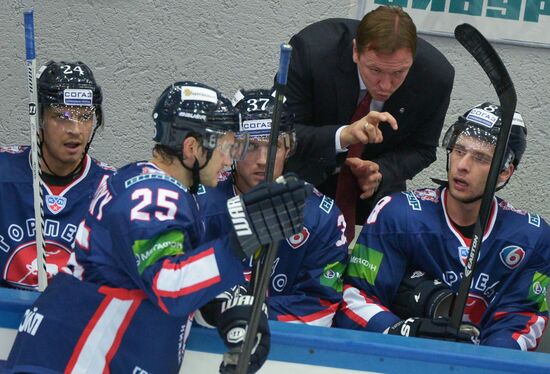Ice Hockey. KHL. Torpedo vs. Spartak
