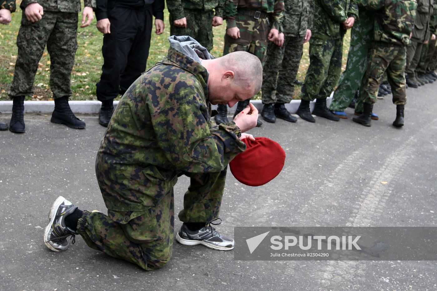 Trials for the right to wear the maroon beret