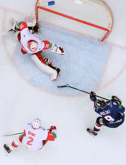 Ice Hockey. KHL. Torpedo vs. Spartak