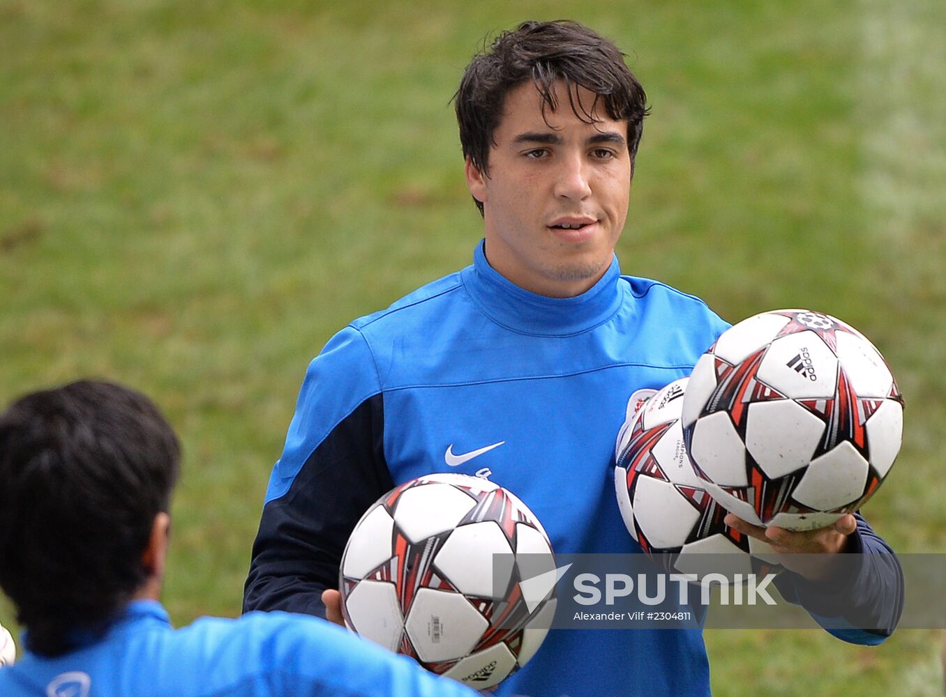 Football. FC Porto during training ahead of match against FC Zenit