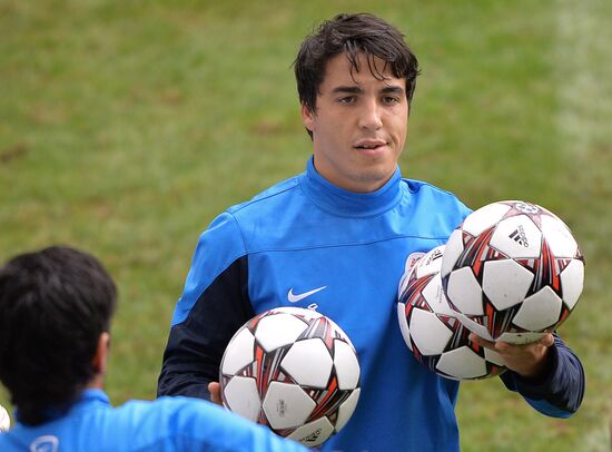Football. FC Porto during training ahead of match against FC Zenit