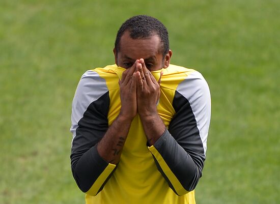 Football. FC Porto during training ahead of match against FC Zenit