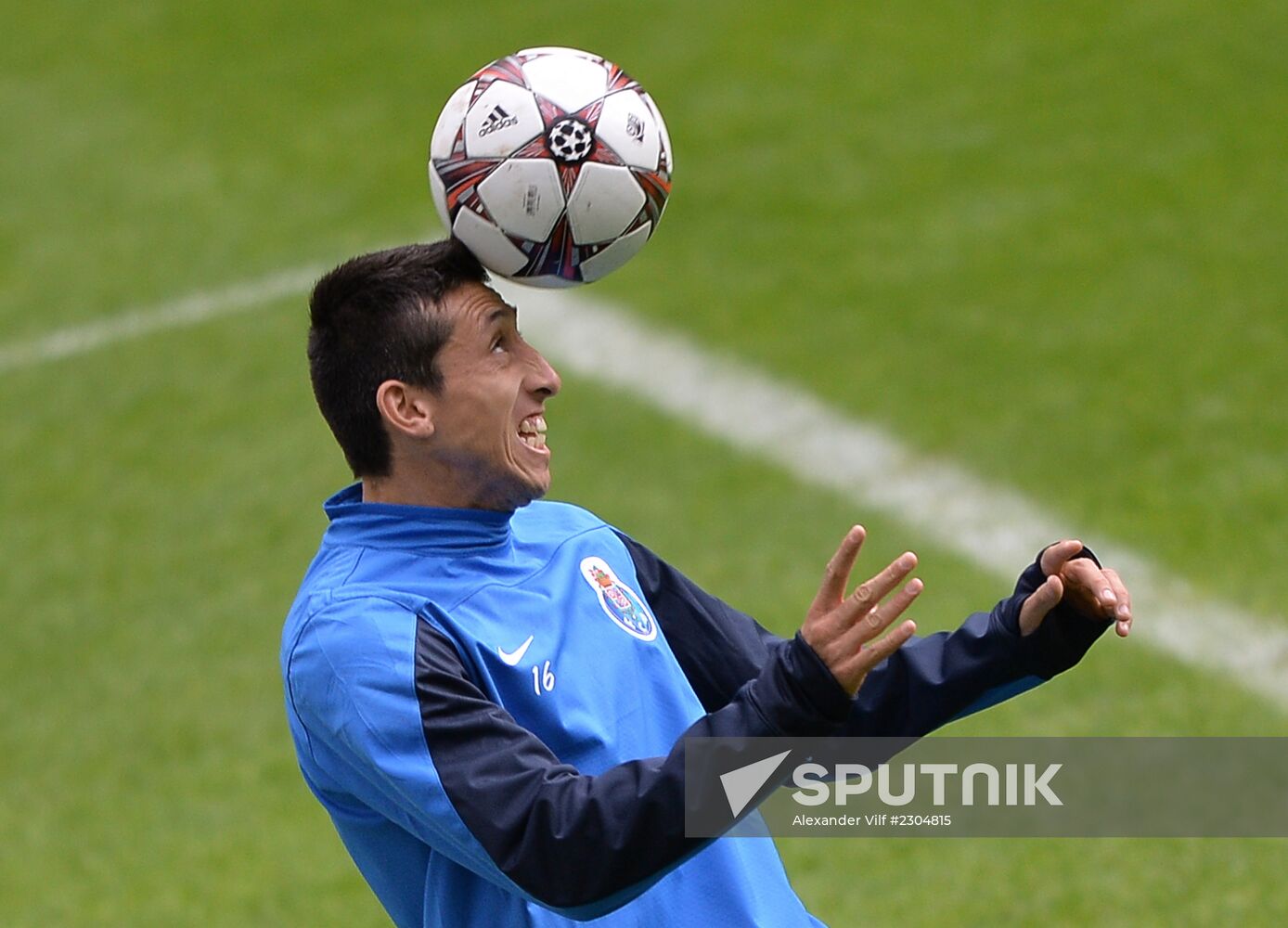 Football. FC Porto during training ahead of match against FC Zenit