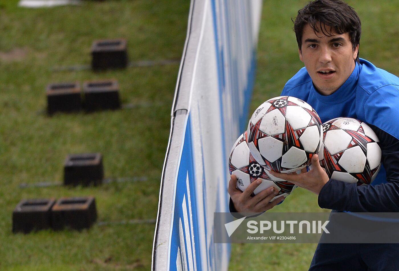 Football. FC Porto during training ahead of match against FC Zenit