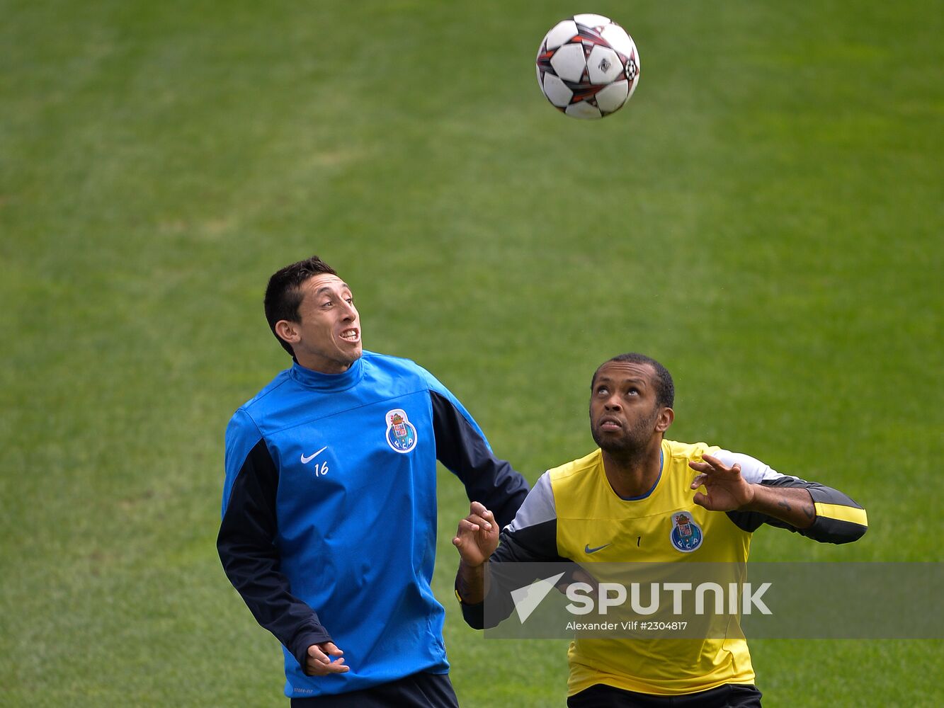 Football. FC Porto during training ahead of match against FC Zenit
