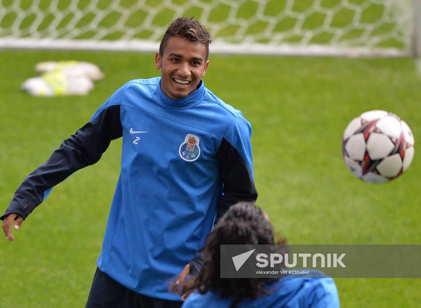 Football. FC Porto during training ahead of match against FC Zenit