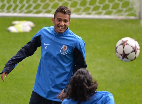 Football. FC Porto during training ahead of match against FC Zenit