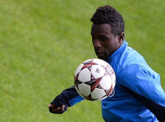 Football. FC Porto during training ahead of match against FC Zenit
