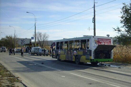 Passenger bus explosion in Volgograd