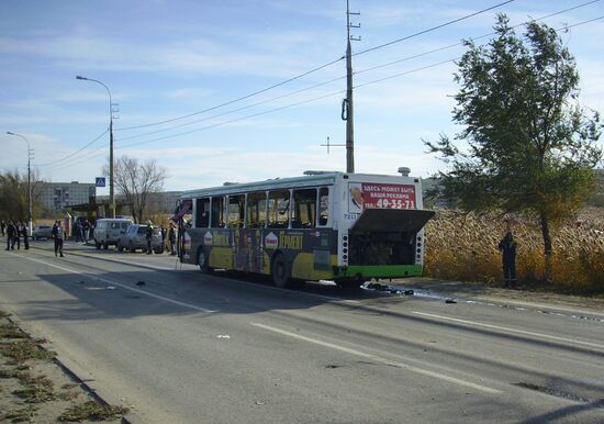 Passenger bus explosion in Volgograd