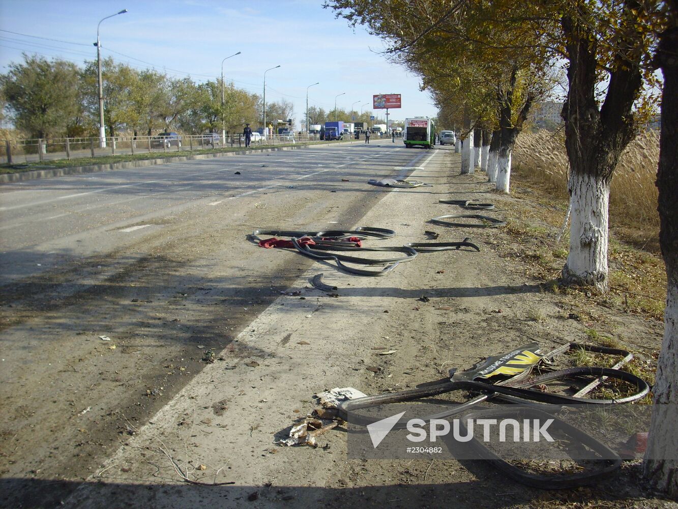 Passenger bus explosion in Volgograd