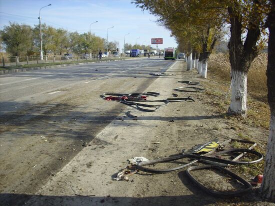 Passenger bus explosion in Volgograd