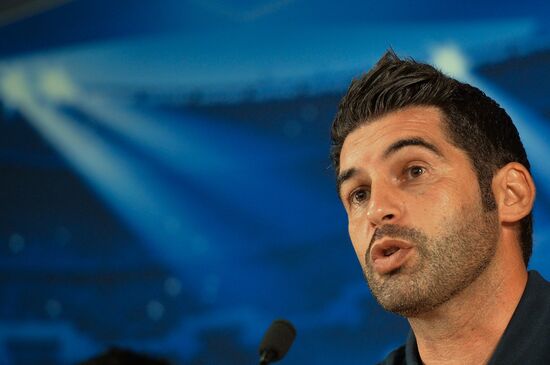 Football. FC Porto during training ahead of match against FC Zenit