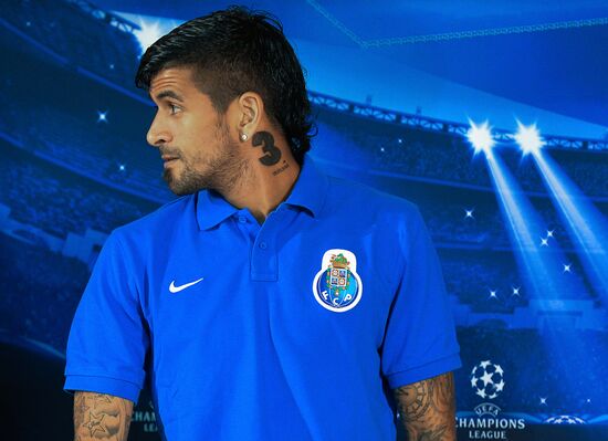 Football. FC Porto during training ahead of match against FC Zenit