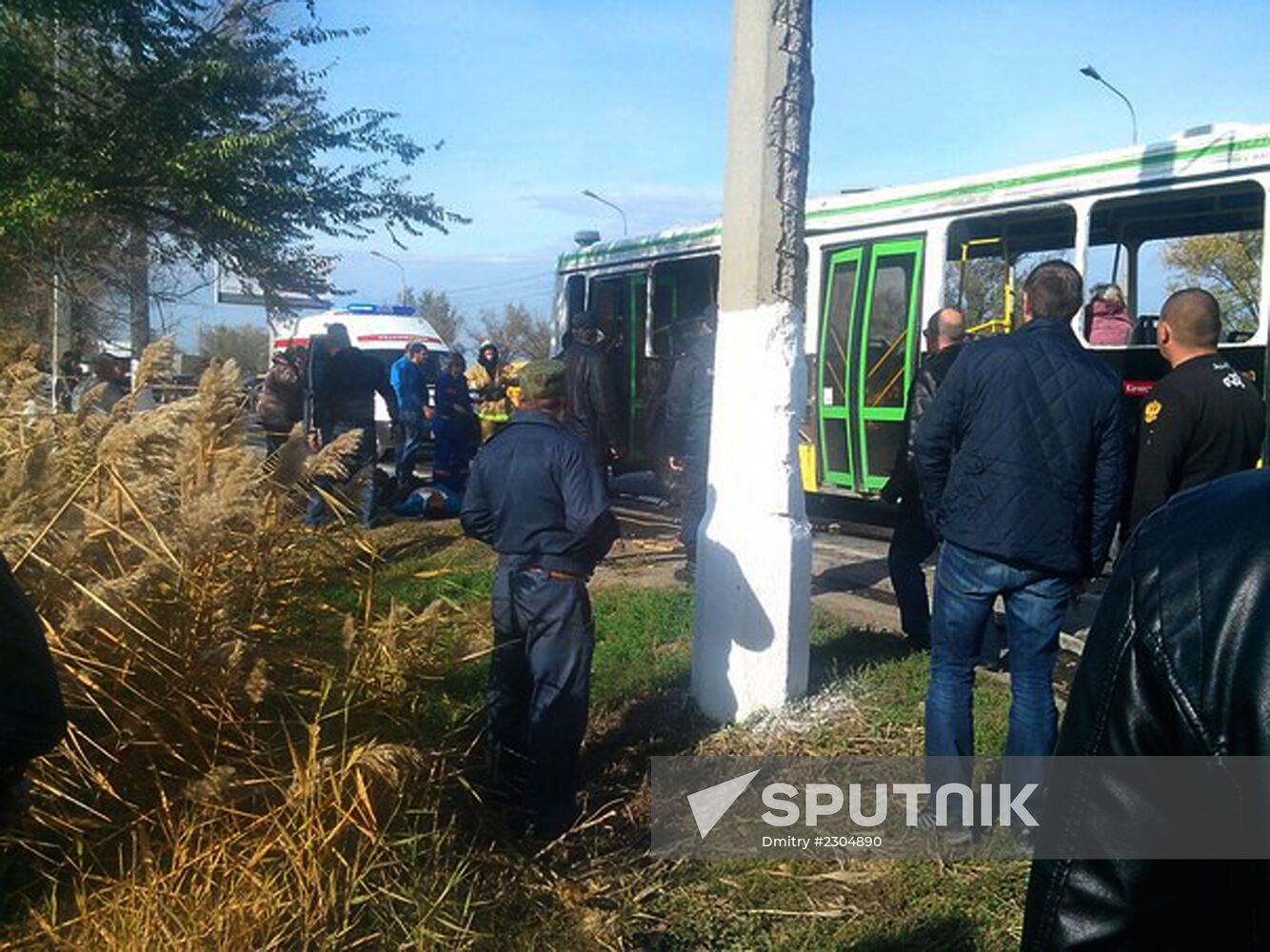 Passenger bus explosion in Volgograd