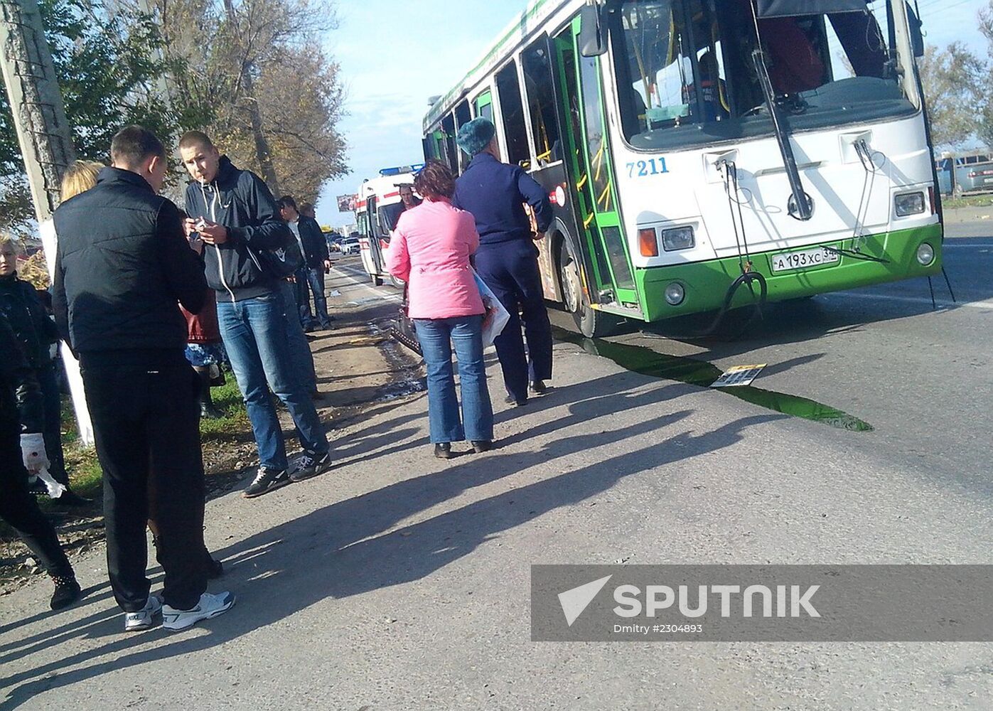 Passenger bus explosion in Volgograd