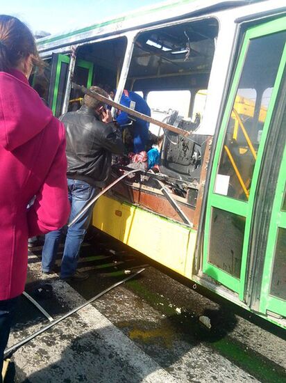 Passenger bus explosion in Volgograd