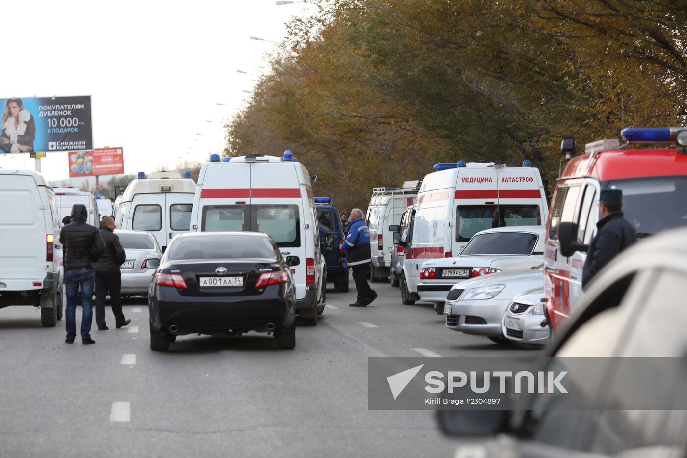 Passenger bus explosion in Volgograd