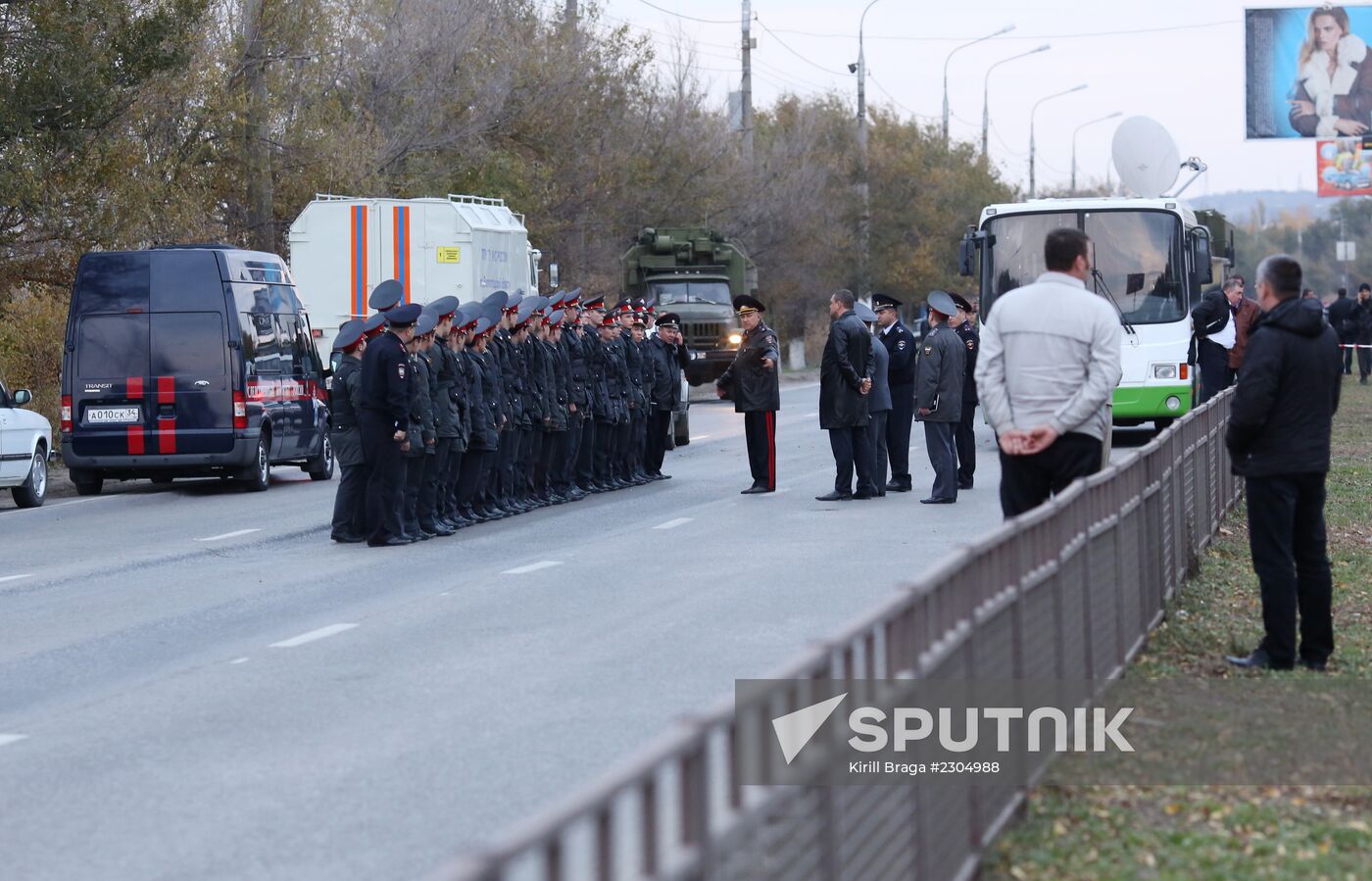 Blast aboard passenger bus in Volgograd