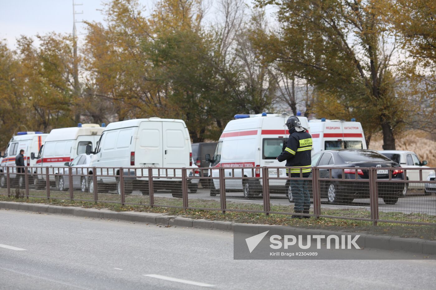 Blast aboard passenger bus in Volgograd