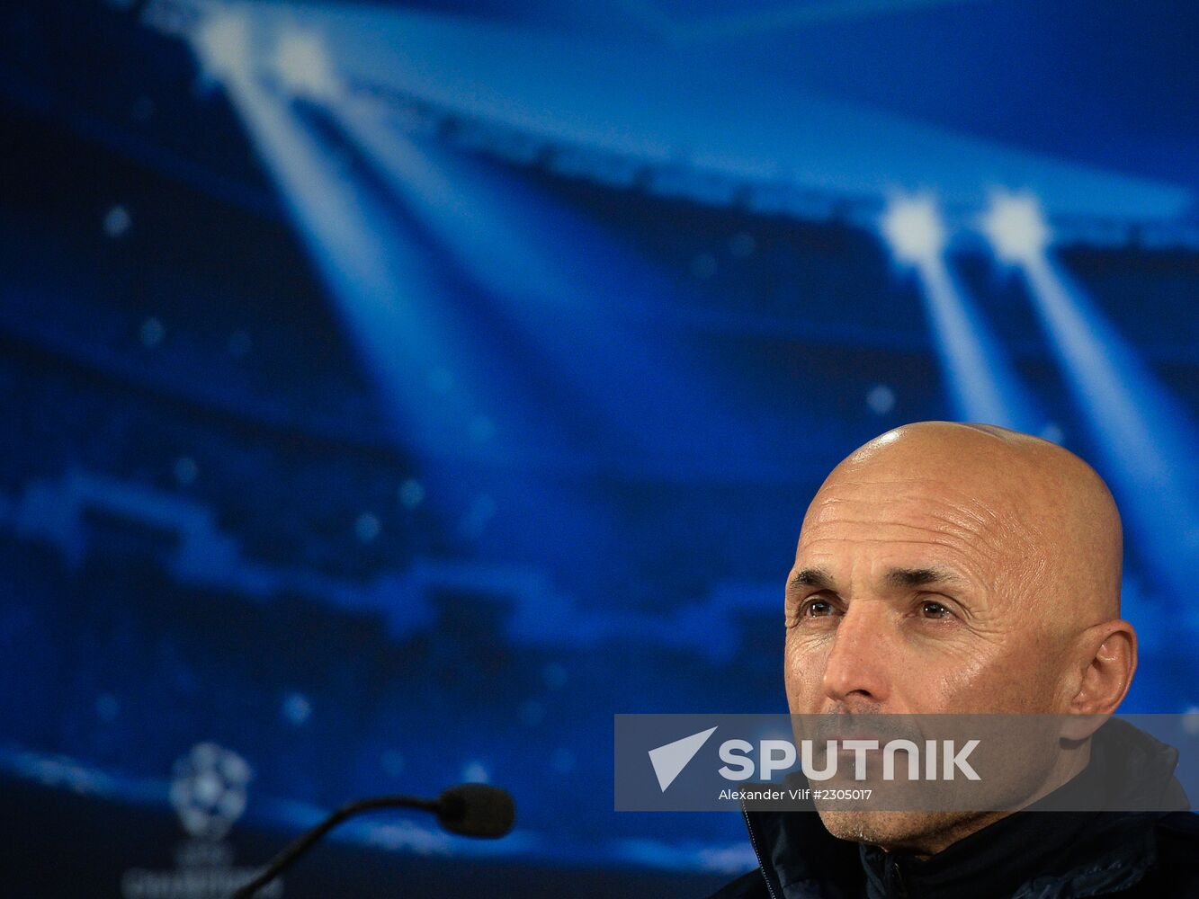 News conference of Zenit head coach Luciano Spalletti
