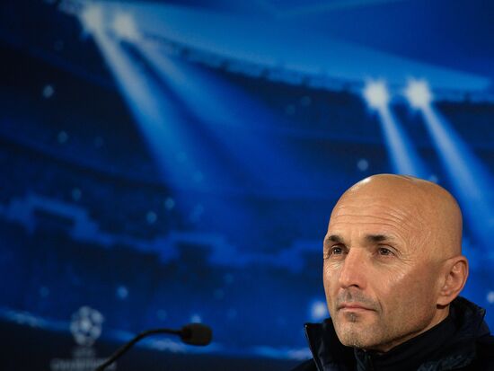 News conference of Zenit head coach Luciano Spalletti