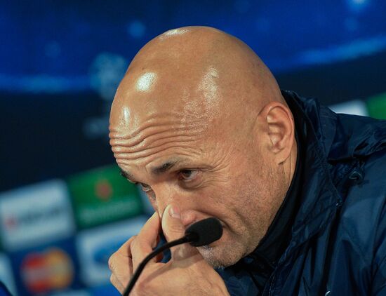 News conference of Zenit head coach Luciano Spalletti