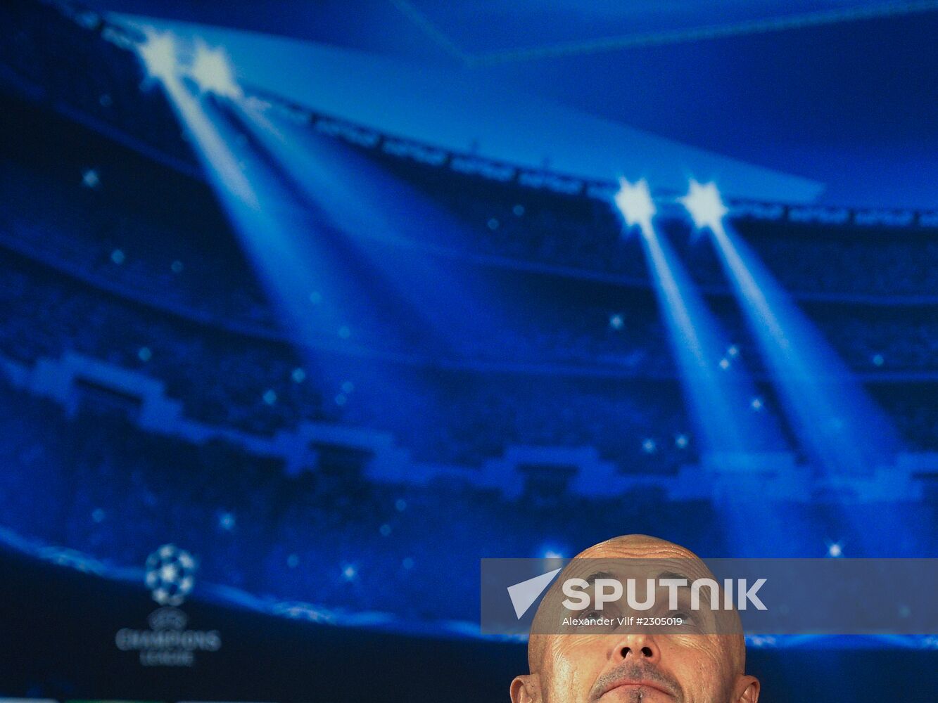 News conference of Zenit head coach Luciano Spalletti
