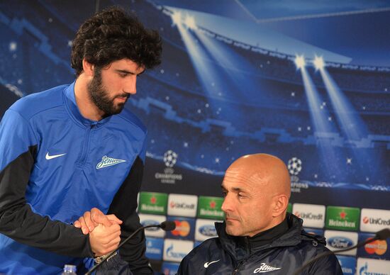 News conference of Zenit head coach Luciano Spalletti