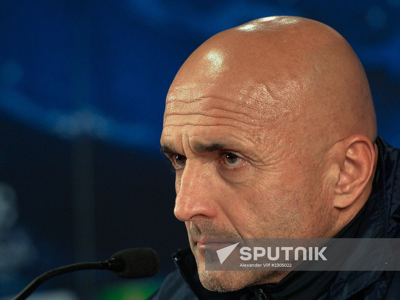 News conference of Zenit head coach Luciano Spalletti