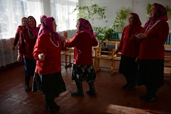 Living in Novosibirsk Region villages