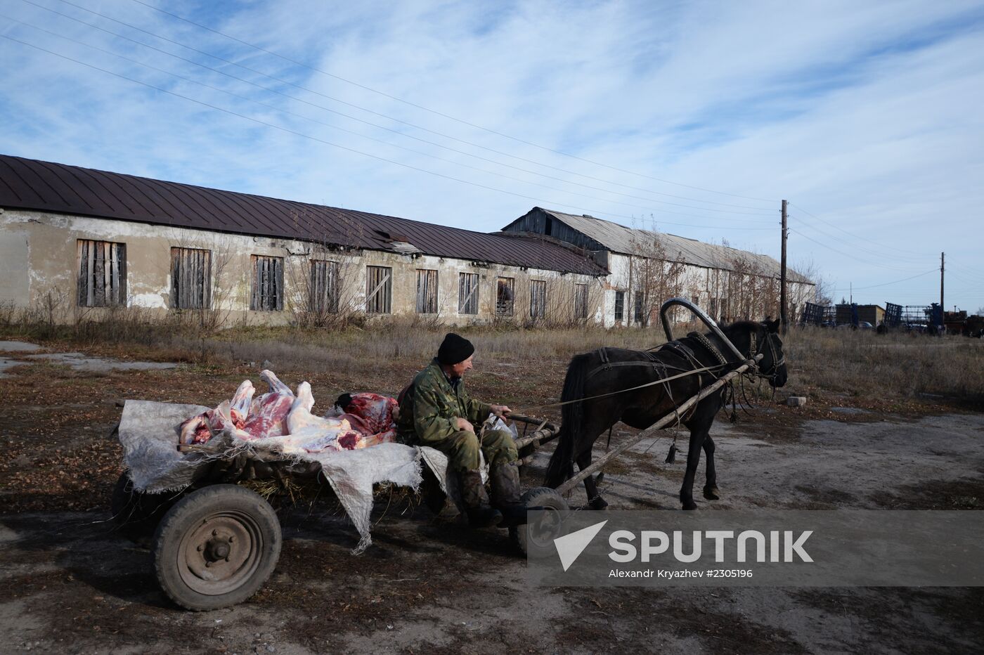 Living in Novosibirsk Region villages